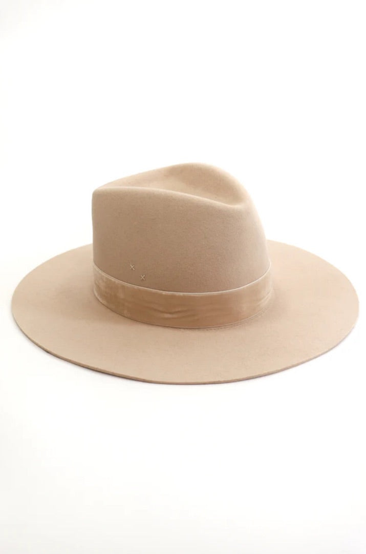 Lack of Color Benson Hat in Tri-Beige BNWT - Size 57CM