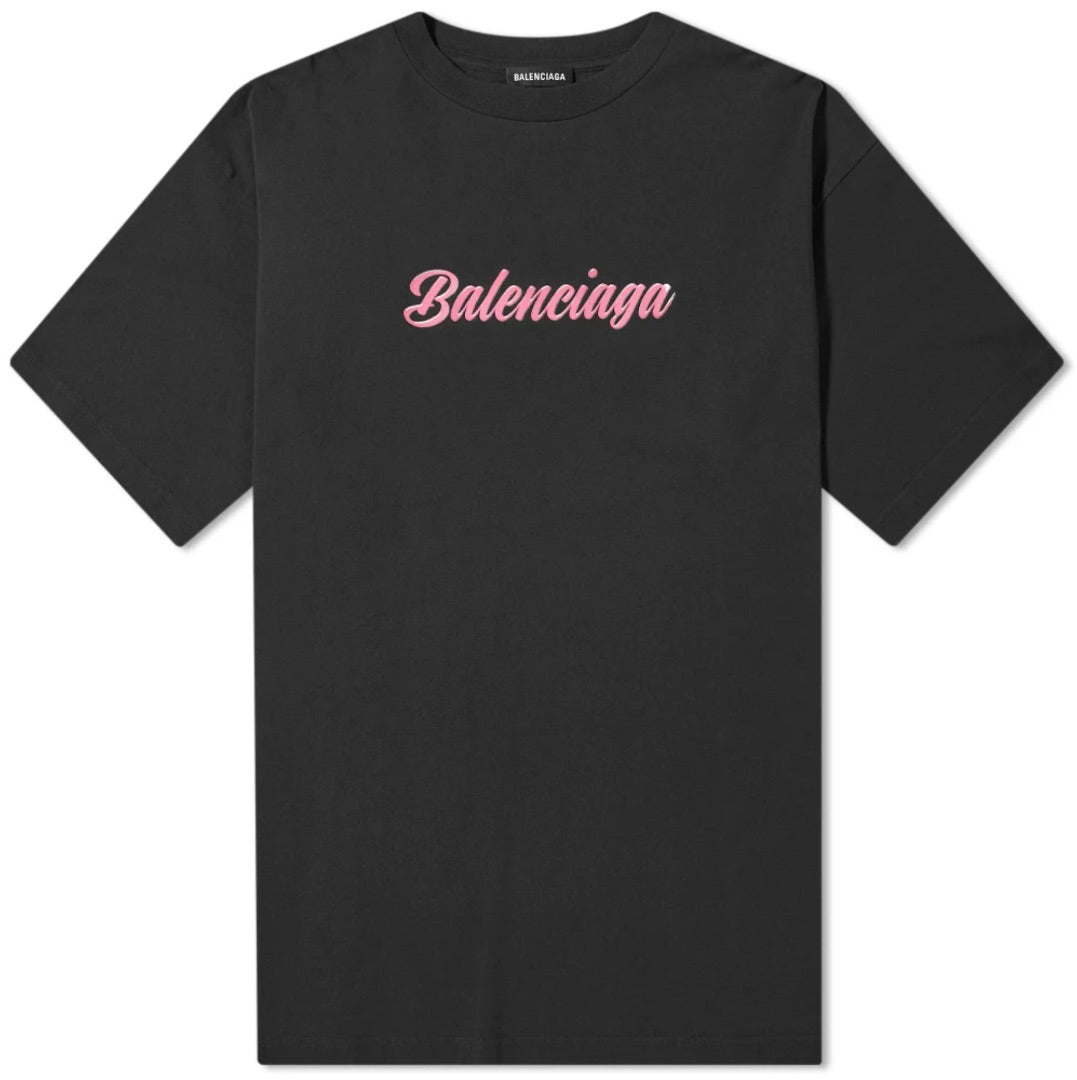 Balenciaga Barbie Script Tee - Size XL