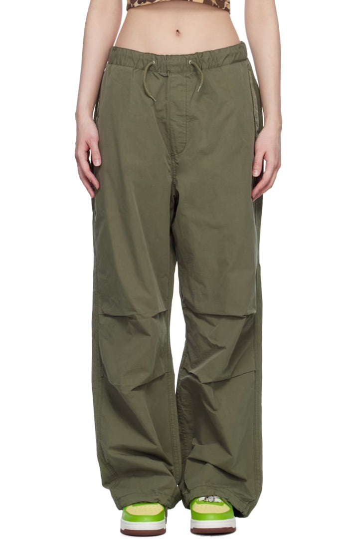 Bape Khaki Army Trousers - Size XS (Missing Drawstring)