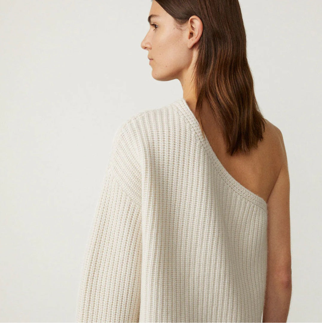 Lisa Yang The Margit Sweater in Cream - Size 0 (XS)