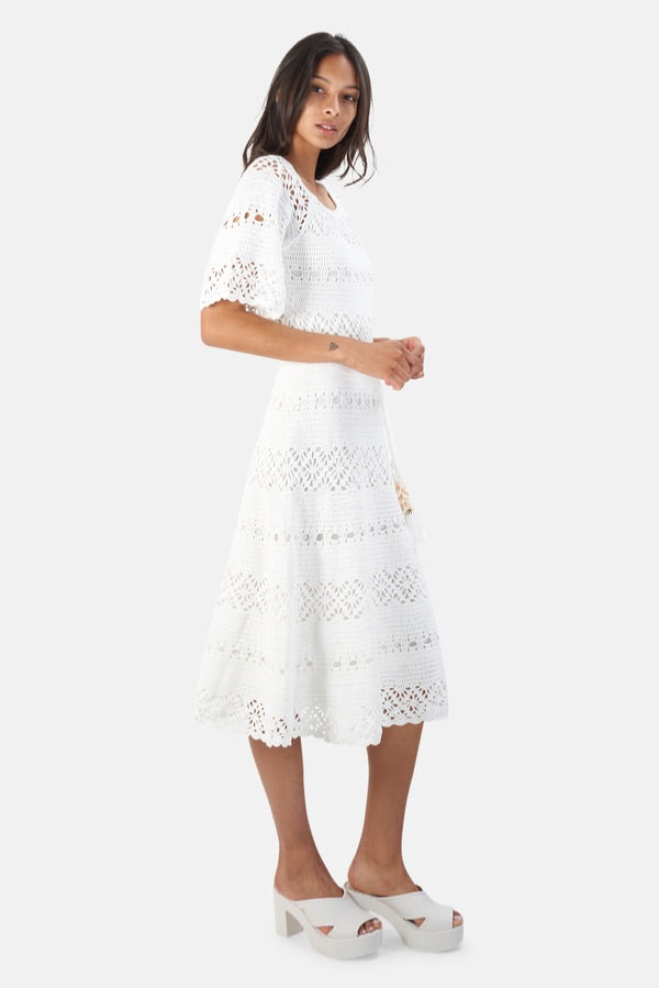 Zimmerman Cassia Crochet Dress 1