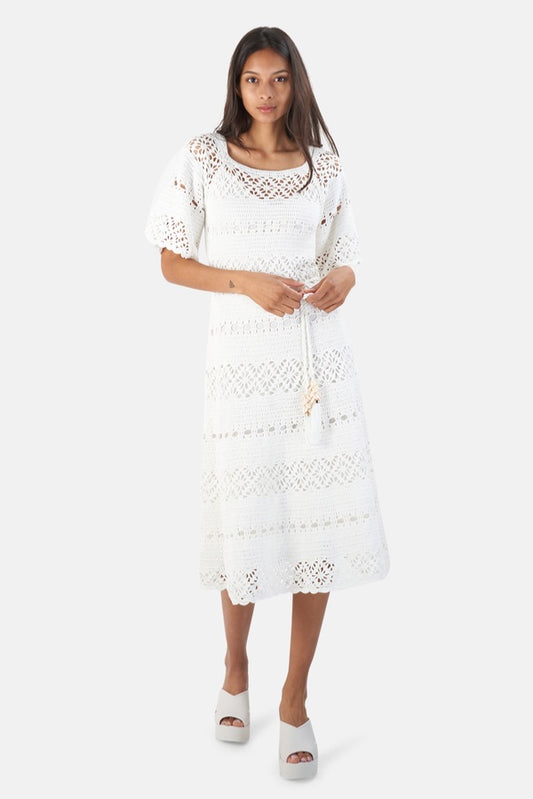 Zimmerman Cassia Crochet Dress 1