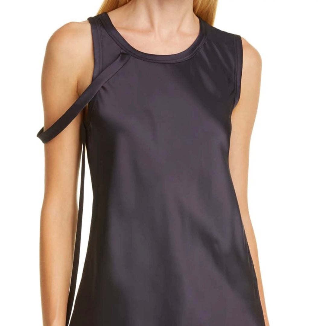 Helmut Lang Satin Harness Tank S