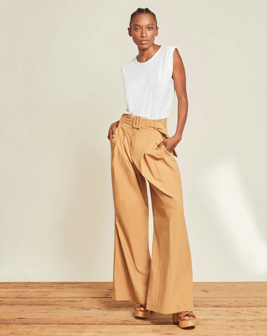 Veronica Beard Maliyah Wide-Leg Pant Size 4