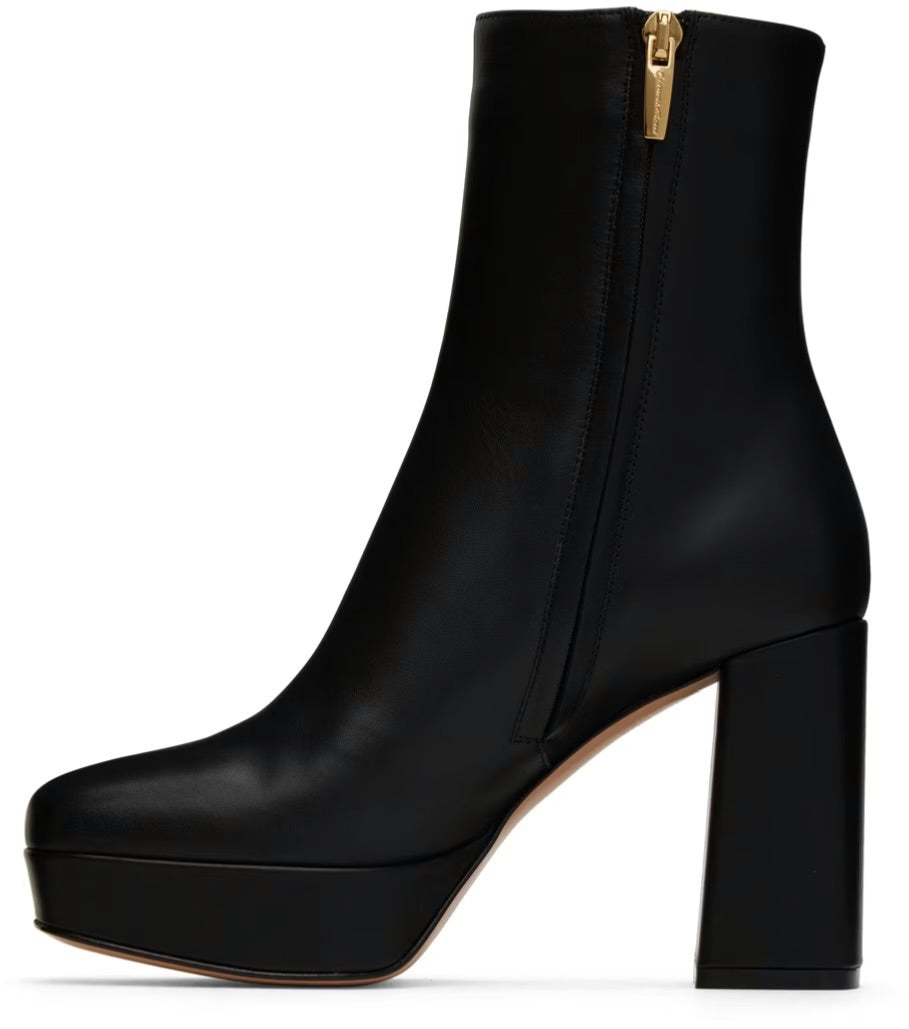 Gianvito Rossi Black Daisen Boots - Size 37