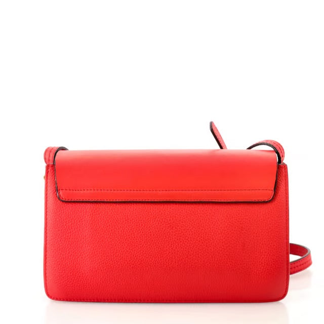 Chloe Faye Small Shoulder Bag in Red