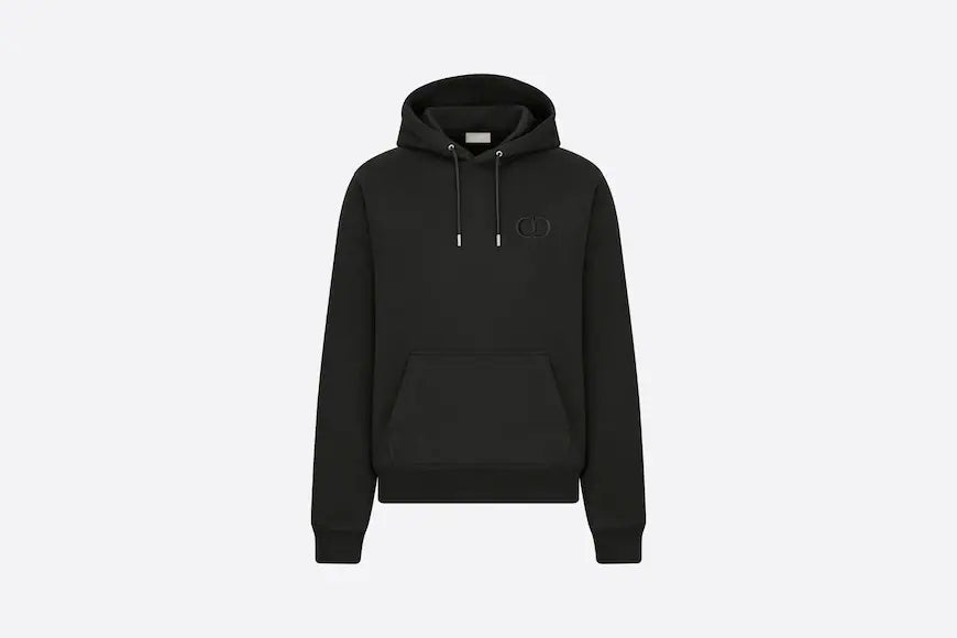 Black Christian Dior Hoodie - Size Small